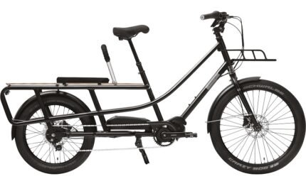 Creme Cycles HAPPY WAGON - E-Bike Cargo - 2022 - noir