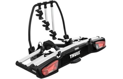 PORTE-VÉLO SUR BOULE D'ATTELAGE THULE VELOSPACE XT 3 939000 - 3 VÉLOS NOIR ALUMINIUM
