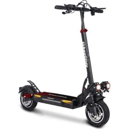 Trottinette électrique URBANGLIDE tout terrain ECROSS PRO 10″ 48V 800 W 13Ah Autonomie 50KM