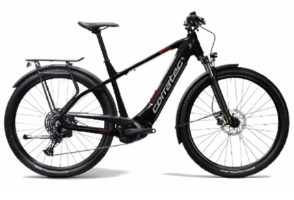 VTC Électrique Corratec E-Power MTC 125 Trinity Tube Gent MicroSHIFT 9V 400Wh 29'' Noir 2022