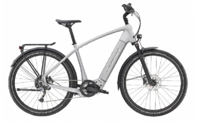VTC Électrique Trek Allant+ 7 Shimano Acera 9V 500 Wh 27.5'' Gris 2023