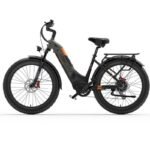 VTT Electrique Lankeleisi MG600 Plus 1000W 26" Fat Bike 40km/h 150km 20Ah - Gris
