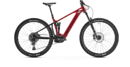 VTT Électrique Tout-Suspendu Mondraker Chaser 750 Sram SX Eagle 12V 750 Wh 29'' Rouge Noir 2022