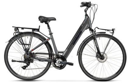 Vélo Électrique LOMBARDO TRASTEVERE 28" 36v 504Wh gris