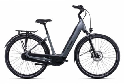 Vélo de Ville Électrique Cube Supreme RT Hybrid Pro 625 Easy Entry Shimano Nexus 8V 625 Wh 700 mm Gris Flash 2022