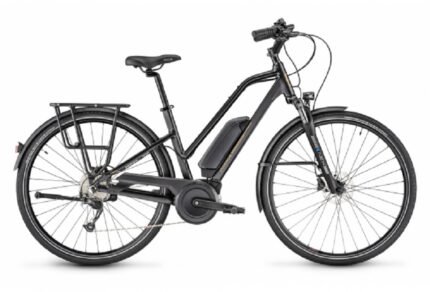 Vélo de Ville Électrique Moustache Samedi 28.1 Open Shimano Altus 9V Noir Mat 2022