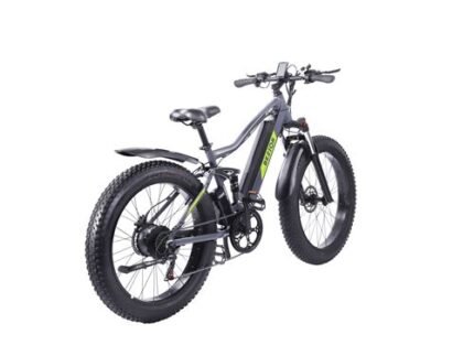 Vélo électrique BEZIOR XF900 45km/h 500W moteur pneus 26 pouces 48V12.5Ah Gris