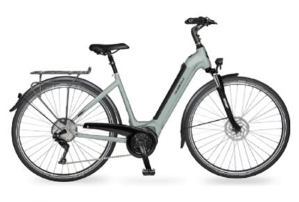 Vélo électrique de ville AEB 490 Nexus Ouvert Ice Blue