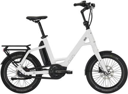 Vélos de ville électriques QiO EINS A-8 Nexus RBN 20" blanc