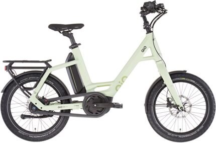 Vélos de ville électriques QiO EINS AP-8 Nexus RBN 47 cm 20" olive