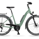 VTC électrique VDV SEB 400 cadre wave vert - Bleu nuit mat